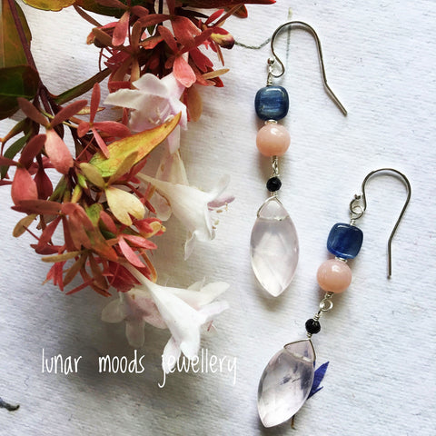 Mixed Gemstone Earrings