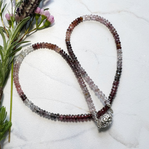 Pink Spinel Necklace