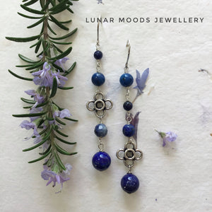 Lapis Lazuli Mismatched Earrings